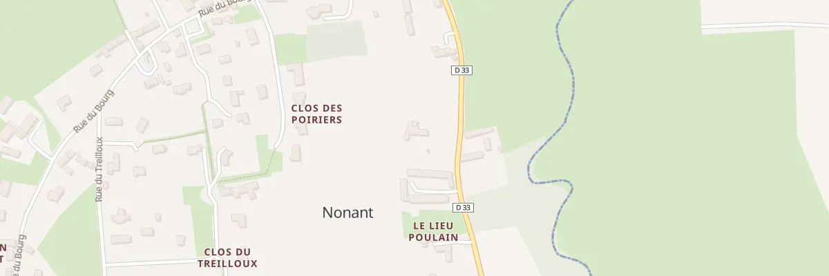 Plan du 10 Rte de Condé-sur-Seulles à Nonant