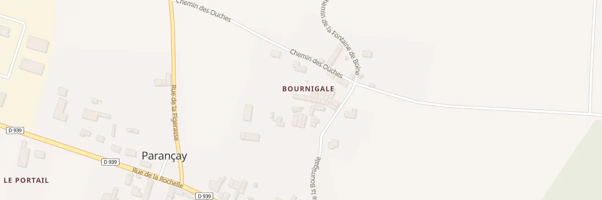 Plan du 5 Rue de la Bournigale à Bernay-Saint-Martin