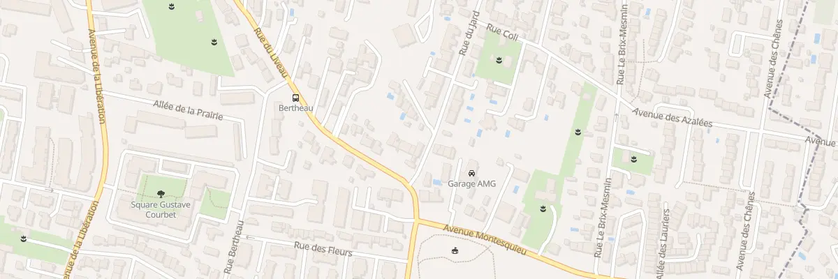 Plan du 72B Rue du Jard à Mérignac