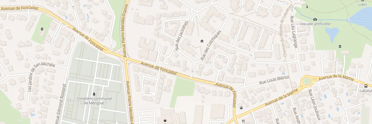 Plan du 43 Rue des Jacinthes à Mérignac
