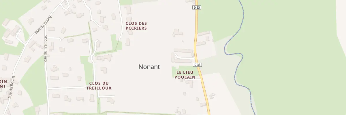 Plan du 12C Rte de Condé-sur-Seulles à Nonant