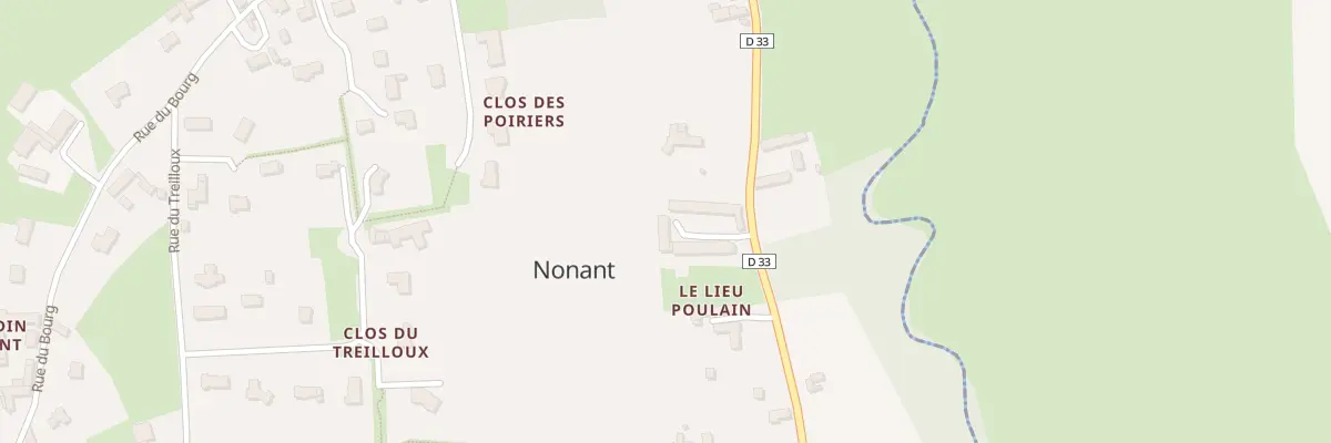 Plan du 12B Rte de Condé-sur-Seulles à Nonant