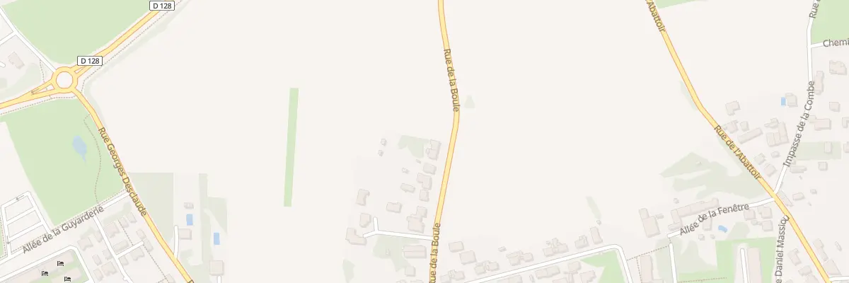 Plan du 177 Rue de la Boule à Saintes