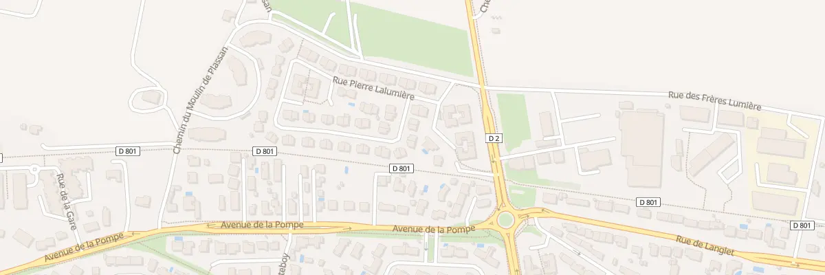 Plan du 80 Rue Pierre Lalumière à Eysines