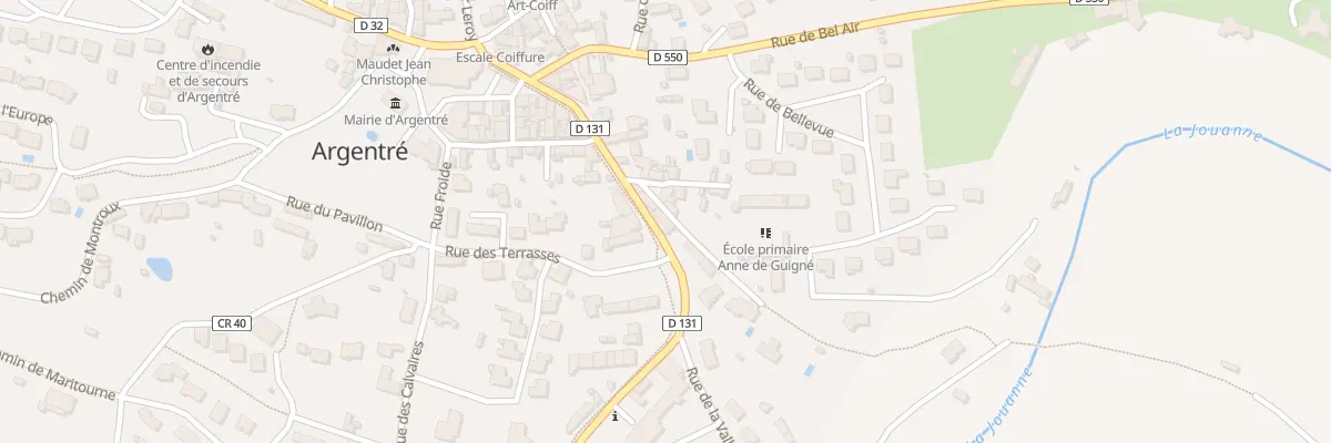 Plan du 29 Rue des Sports à Argentré