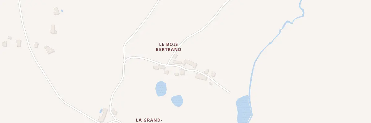 Plan du 2 Le Bois Bertrand Montigny à La Forêt-sur-Sèvre