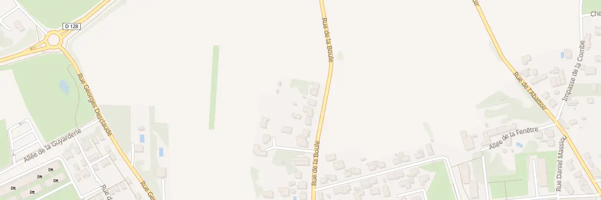 Plan du 173 Rue de la Boule à Saintes