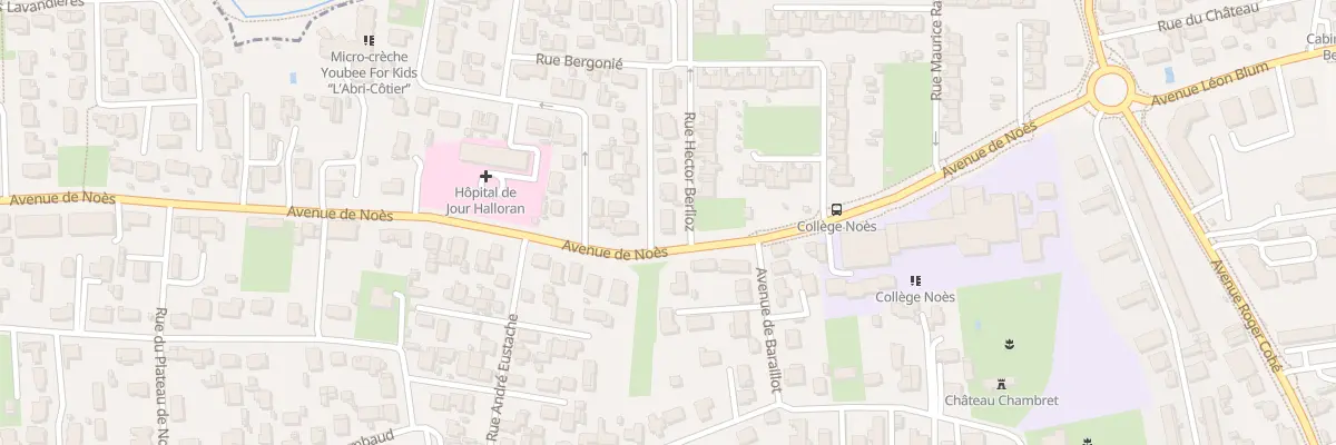 Plan du 23 Av de Noès à Pessac