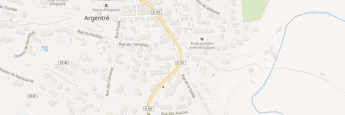 Plan du 22 Rue des Sports à Argentré