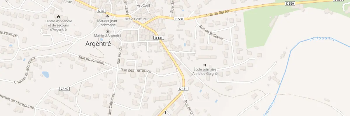 Plan du 27 Rue des Sports à Argentré
