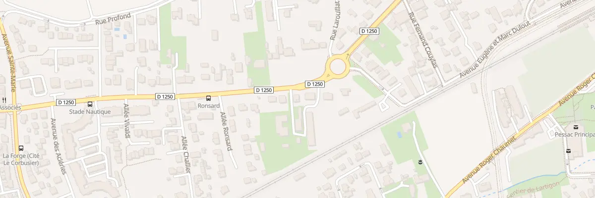 Plan du 95B Av Pasteur à Pessac
