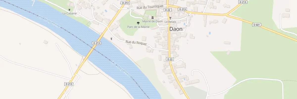 Plan du 4 Rue du Roquet à Daon