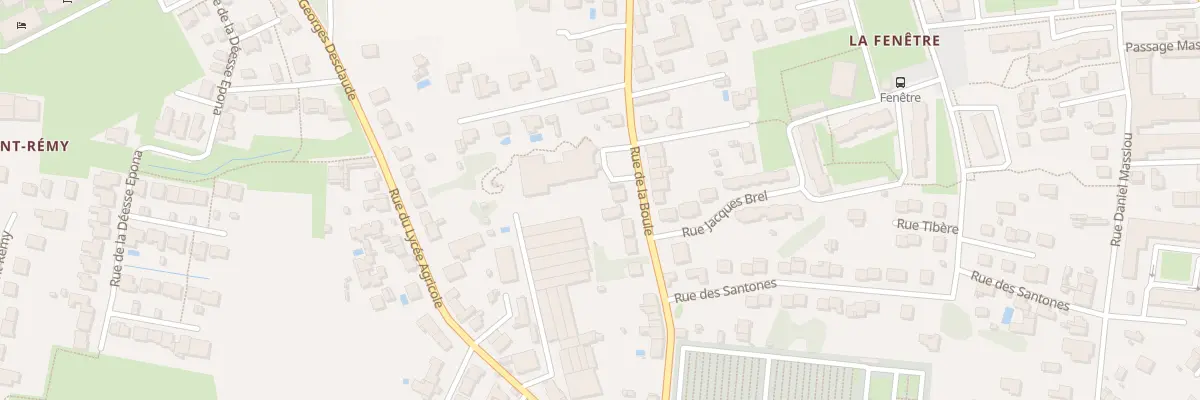 Plan du 137 Rue de la Boule à Saintes