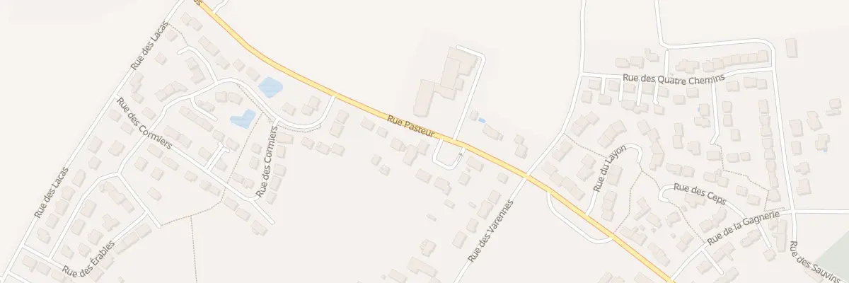 Plan du 33 Rue Pasteur à Val-du-Layon