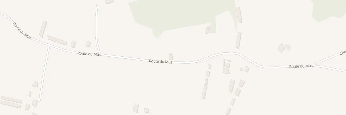 Plan du 2051 Rte du Mus à Doazit