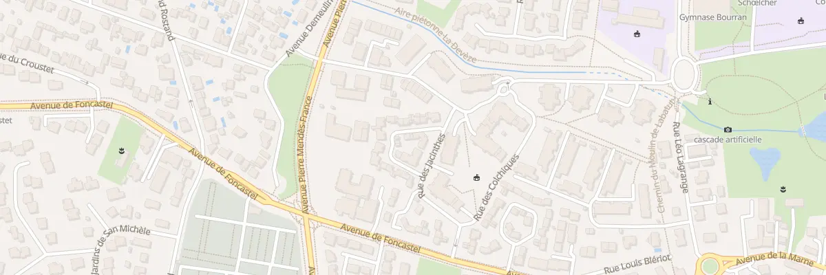 Plan du 2B Rue des Tulipes à Mérignac