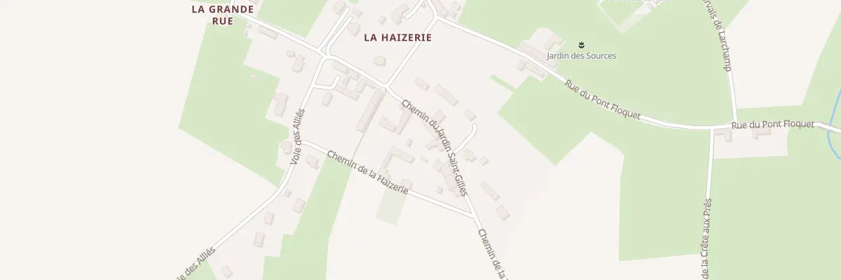 Plan du 44 Che du Jardin St Gilles à Vaux-sur-Seulles