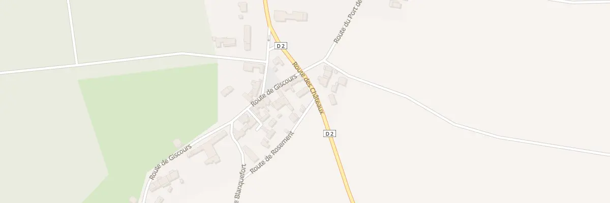 Plan du 48 Rte des Châteaux à Labarde