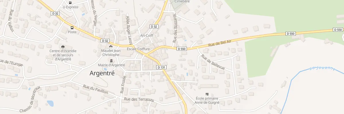 Plan du 5 Rue des Sports à Argentré