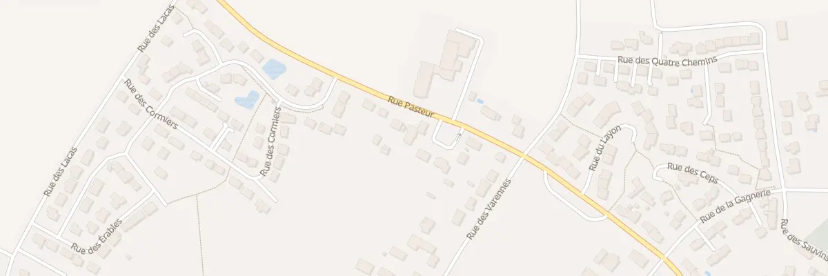 Plan du 31 Rue Pasteur à Val-du-Layon