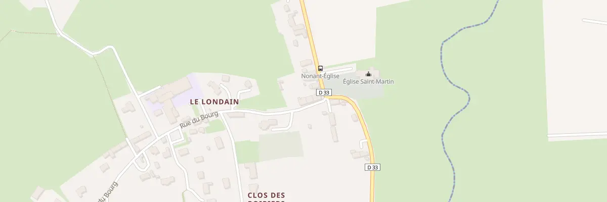 Plan du 4 Rue du Bourg à Nonant