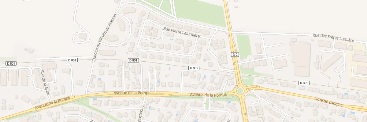 Plan du 70 Rue Pierre Lalumière à Eysines