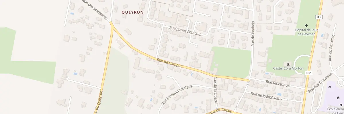 Plan du 27 Rue de Campot à Blanquefort