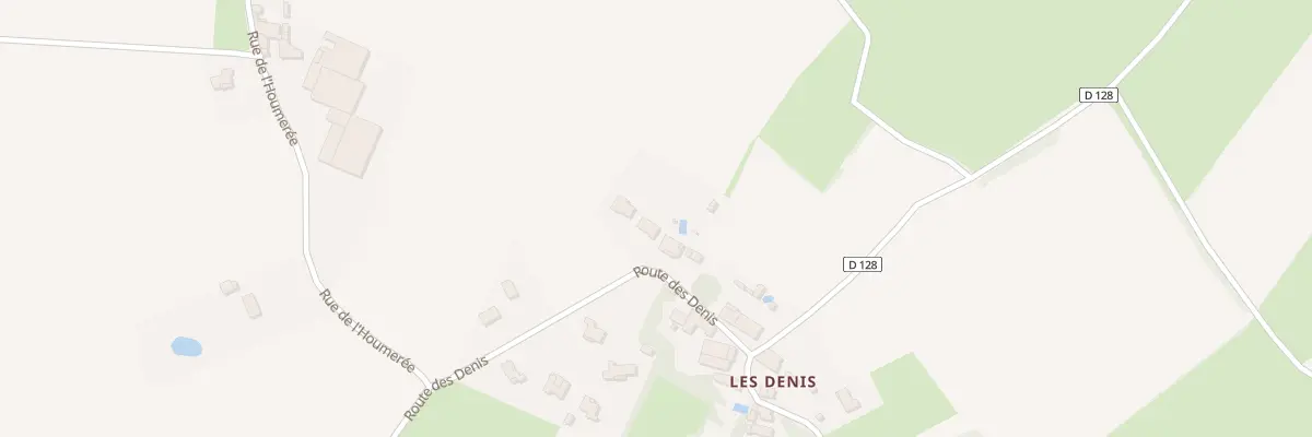 Plan du 17 Rte des Denis à Saintes