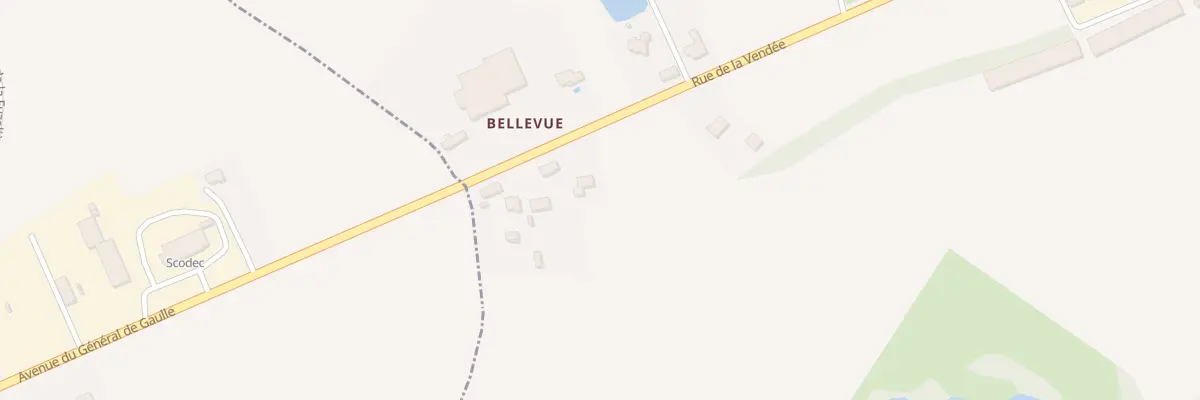 Plan du 71 Rue de la Vendée à Cirières