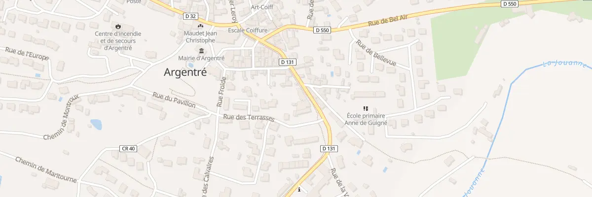 Plan du 14 Rue des Sports à Argentré