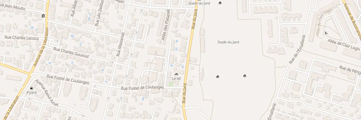 Plan du 52 Rue du Jard à Mérignac