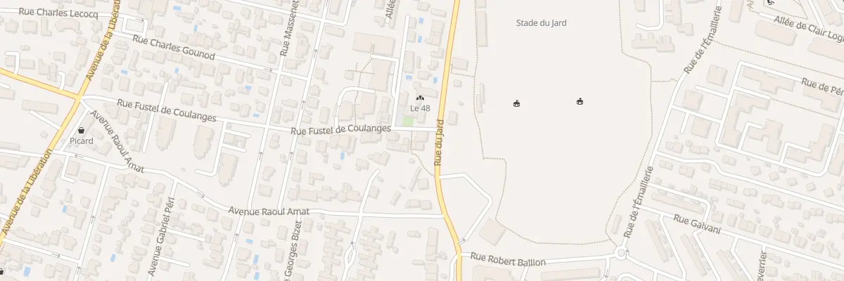 Plan du 45B Rue Fustel de Coulanges à Mérignac