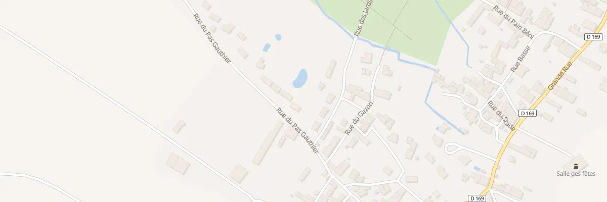 Plan du 30 Rue du Pas Gauthier à Prin-Deyrançon