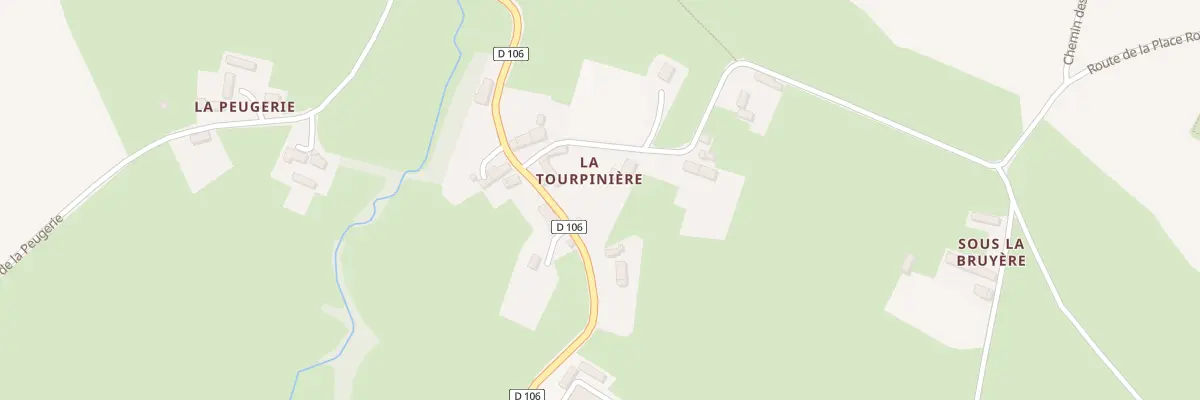 Plan du 2 Rue de la Tourpiniere Roucamps aux Monts d’Aunay