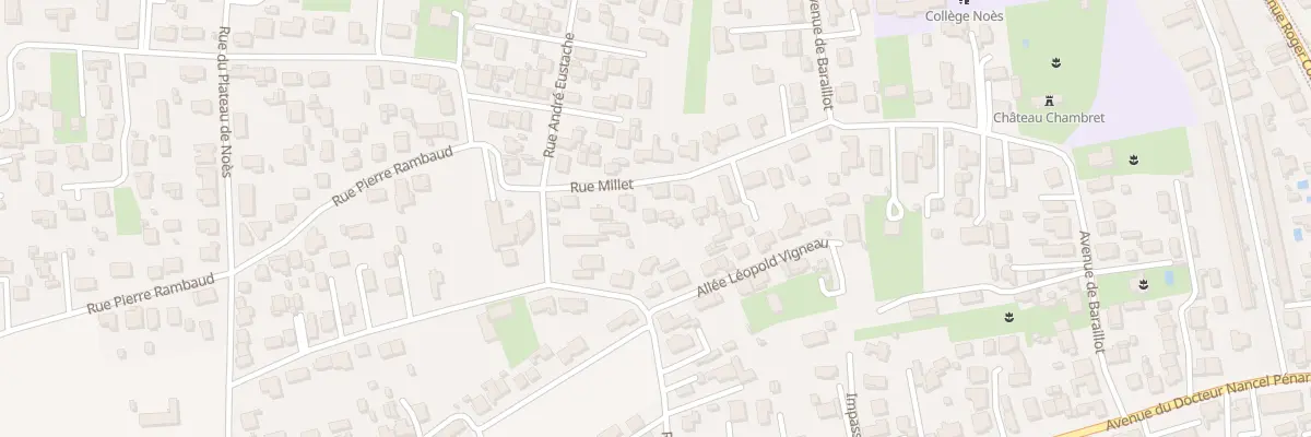 Plan du 16B Rue Millet à Pessac