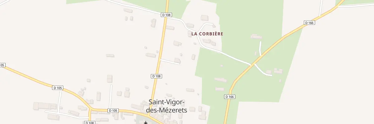 Plan du 5192 Le Bourg - St Vigor Mzts à Terres de Druance