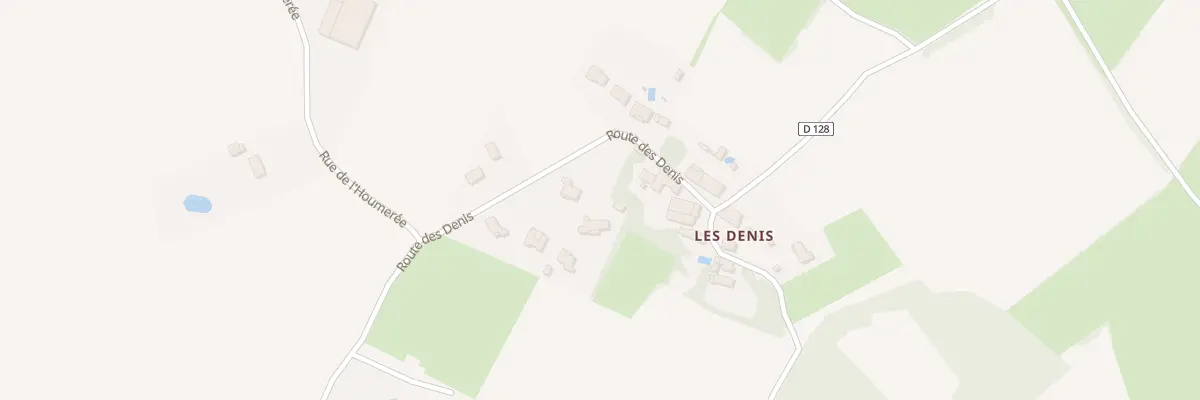 Plan du 14 Rte des Denis à Saintes