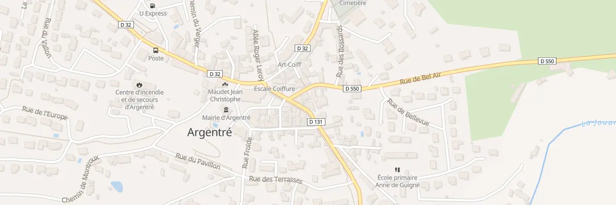 Plan du 3 Rue des Sports à Argentré