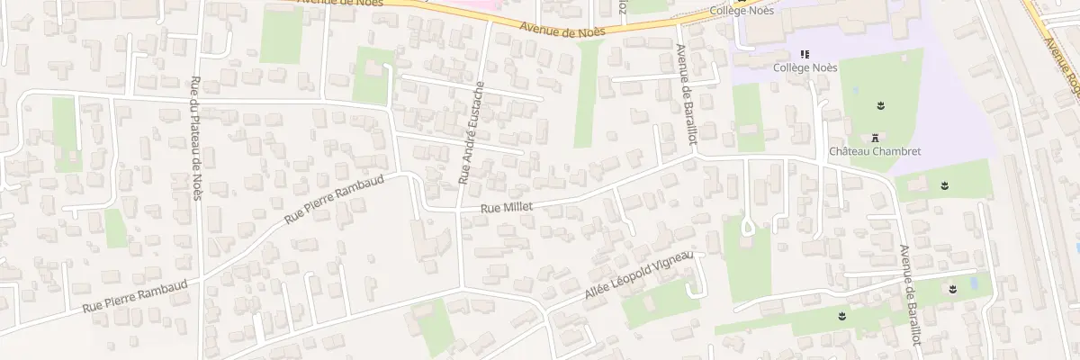 Plan du 17B Rue Millet à Pessac