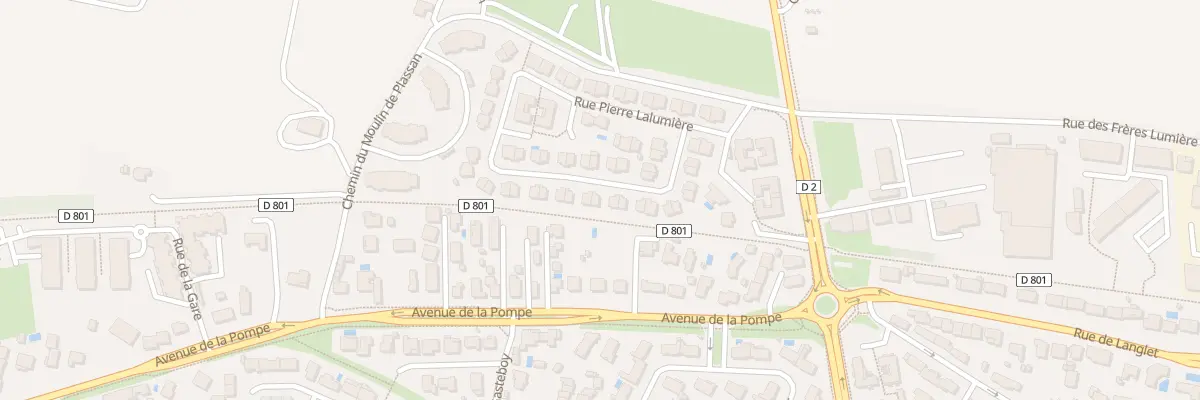 Plan du 64 Rue Pierre Lalumière à Eysines