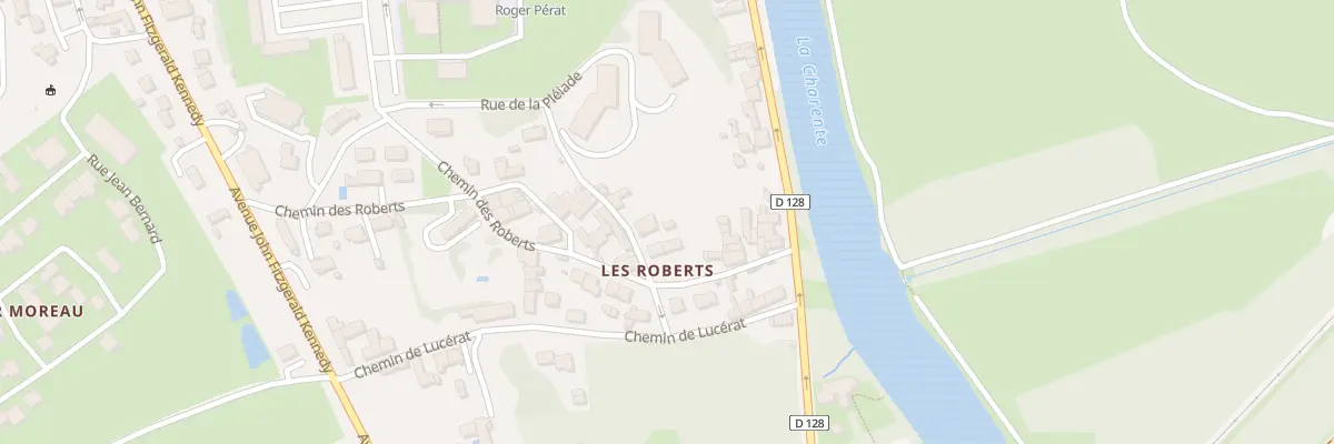 Plan du 12 Che des Roberts à Saintes