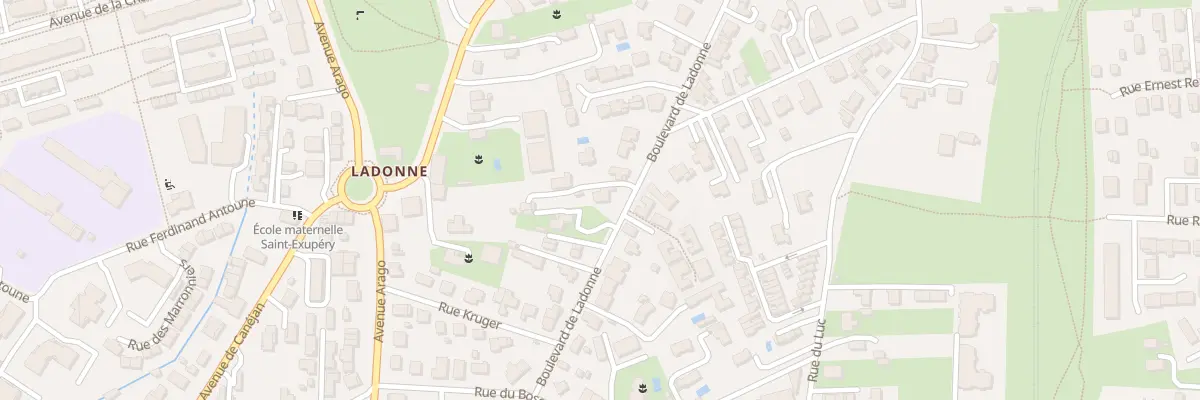 Plan du 32B Bd de Ladonne à Pessac