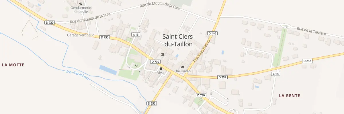 Plan du 41 Av de la République à Saint-Ciers-du-Taillon