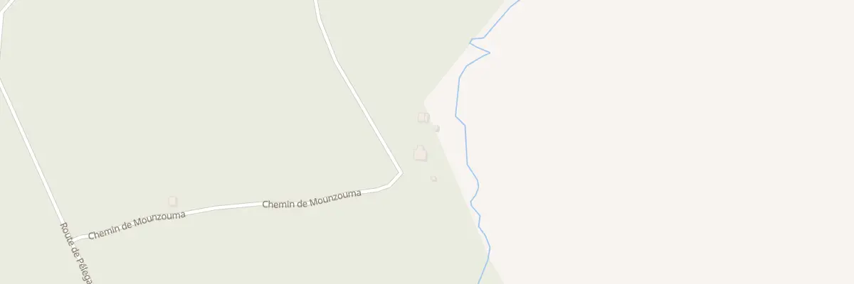 Plan du 430 Che de Mounzouma à Geloux