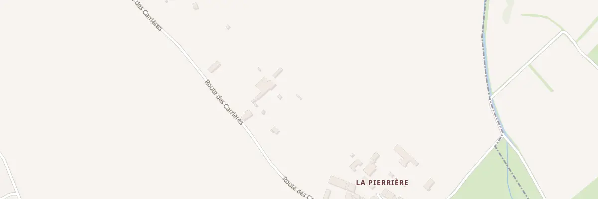 Plan du 67 Rte des Carrières à Tesson