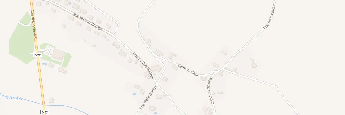 Plan du 2 Rue Cami de Haut à Verdets
