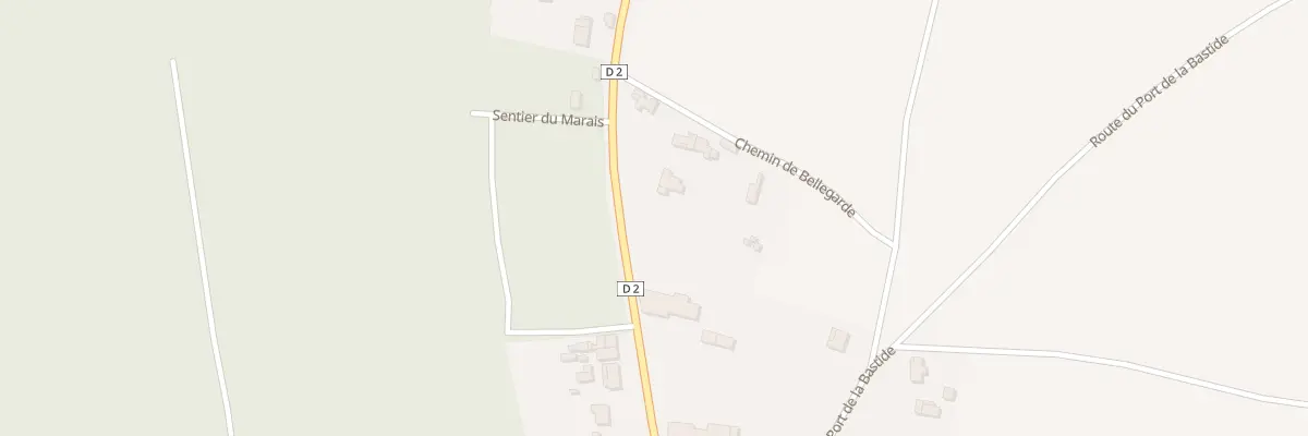 Plan du 17A Rte des Châteaux à Labarde