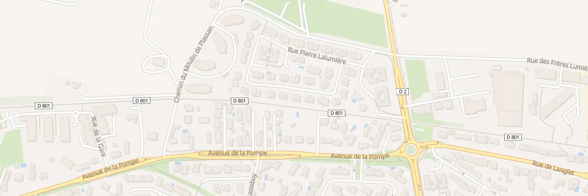 Plan du 62 Rue Pierre Lalumière à Eysines