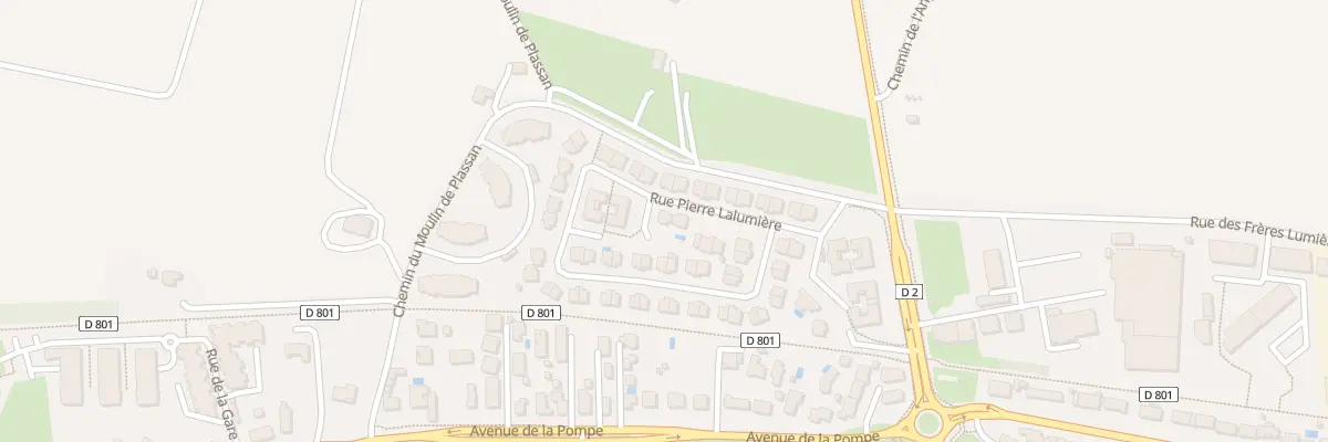 Plan du 15 Rue Pierre Lalumière à Eysines