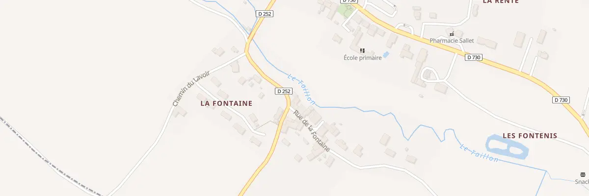 Plan du 13 Rue des Lavandières à Saint-Ciers-du-Taillon